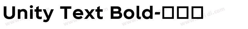Unity Text Bold字体转换 Unity Text Bold字体转换